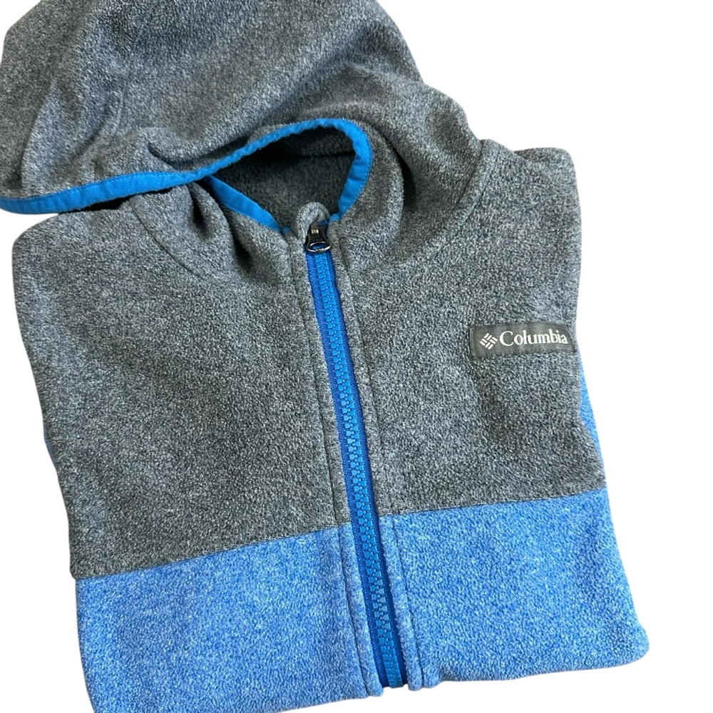 Columbia Sportswear Company Full Zip Fleece Hoodie. Boys, size small